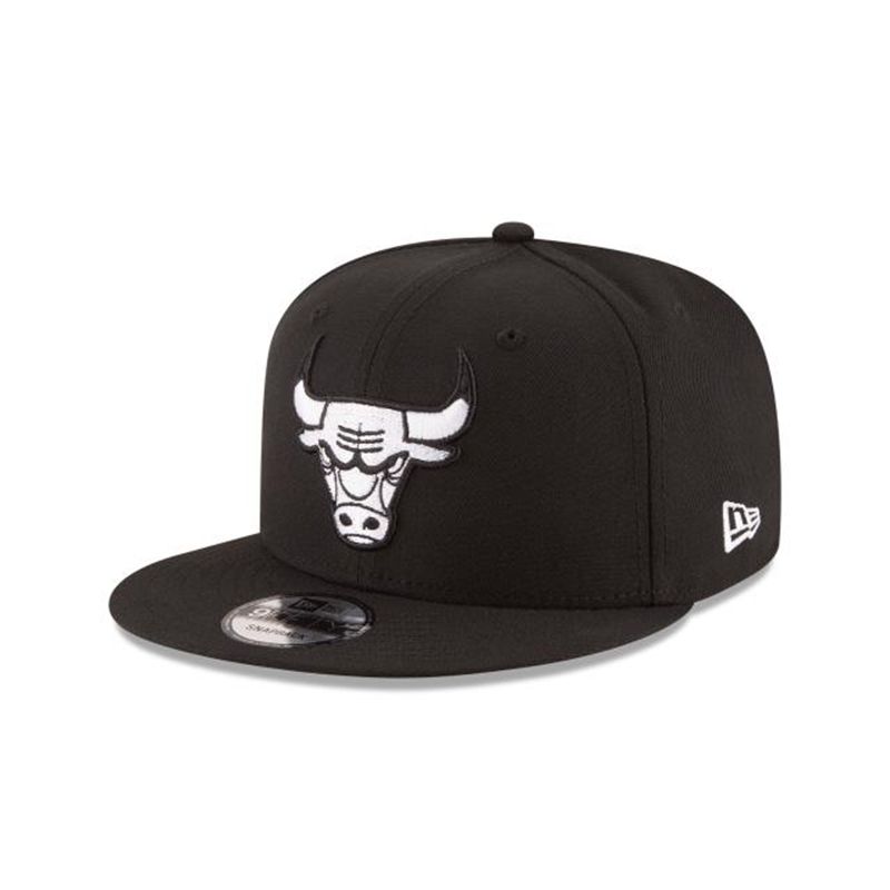 NBA Chicago Bulls 9Fifty Adjustable (EGW0327) - Black New Era Caps